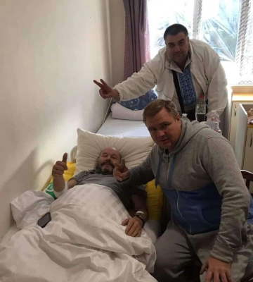 Дніпровський журналіст Віктор Ожогін розповів про бойове поранення