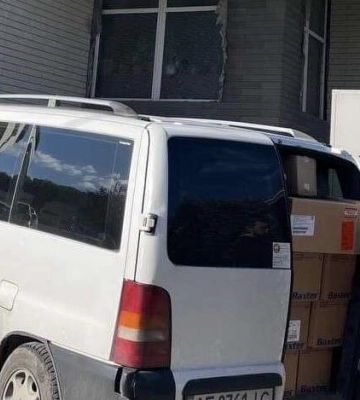 Дніпро передав медичний вантаж лікувальним закладам міста та області 