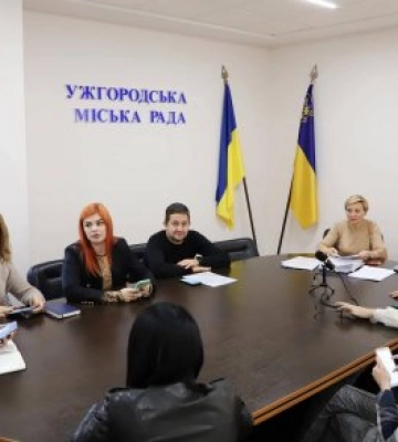 Технічні паспорти вивісок у центрі Ужгорода розглянули на засіданні у міській раді