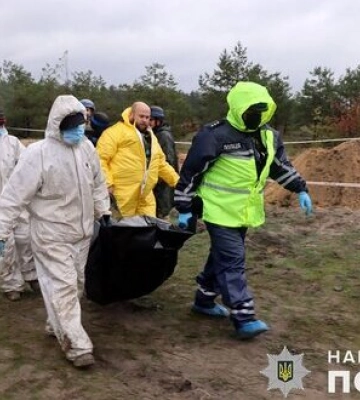 Понад 120 тіл ексгумовано на деокупованих територіях Донецької області, - Нацполіція. ФОТО