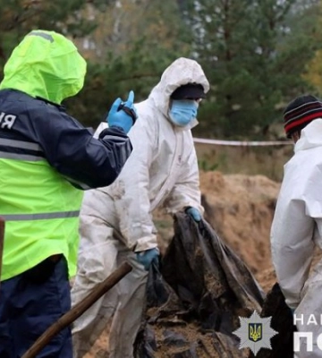 На звільнених територіях Донеччини ексгумували понад 120 тіл