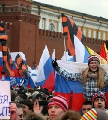 Анексію українських територій підтримують 78% росіян