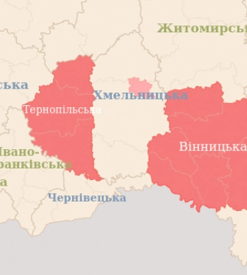 Повітряна тривога у Тернопільській і Вінницькій областях: атака дронів-камікадзе