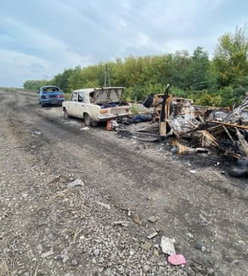 Розстріл окупантами автомобільної колони на Харківщині: прокурори виявили 25-у жертву російського звірства (відео)