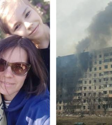 На білому папері крізь сльози писала &quot;Діти&quot;, – переселенка про виїзд з Маріуполя