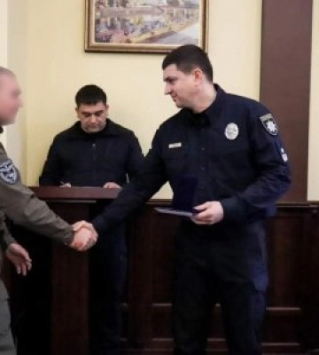До Дня Захисника України в поліції Закарпаття нагородили бійців, які нещодавно повернулися з передової