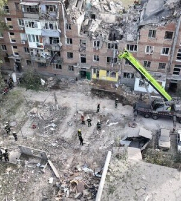 П’ятьох людей шукають під завалами багатоповерхівки у Миколаєві, - ДСНС. ФОТОрепортаж