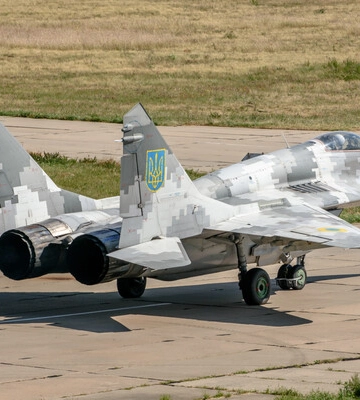 ГБР выясняет причины падения военного самолета в Винницкой области