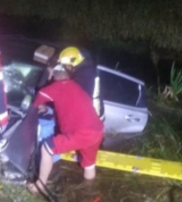У селі Луцького району автівка загальмувала у канаві: є потерпілі