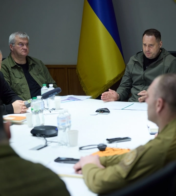 Єрмак закликав МКЧХ протягом 3-х днів направити місію до Оленівки, де утримують українських військовополонених