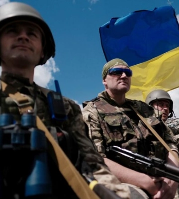 Карта боевых действий в Украине 14 октября