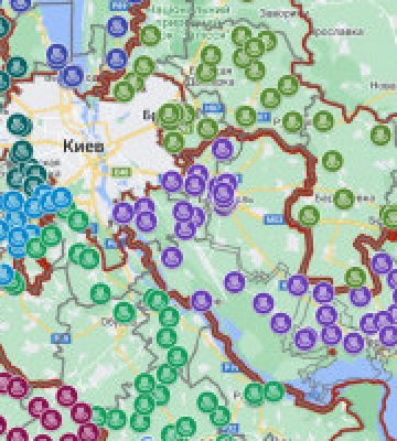 На Київщині створили мапу пунктів обігріву