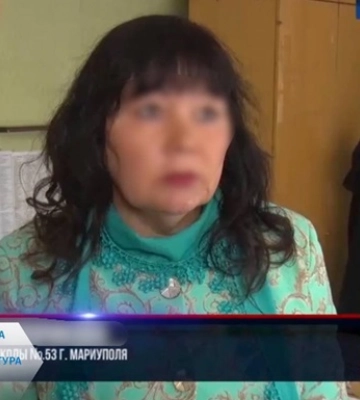 Повідомлено про підозру вчительці-колаборантці з Маріуполя