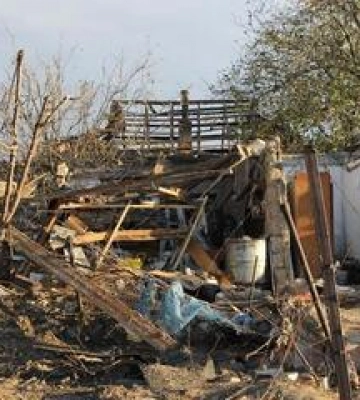 Кременчужини ліквідують наслідки вибуху ракети
