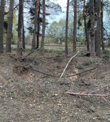 Военные РФ обстреляли Холодногорский района Харькова: в полиции показали последствия удара (Фото)