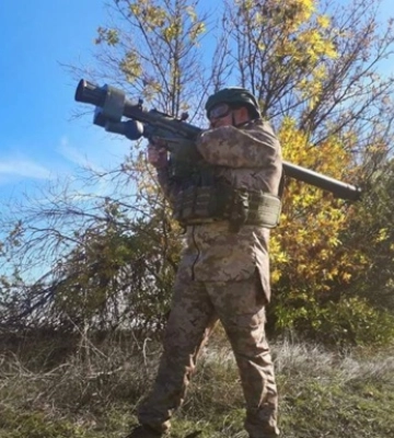 За два дні боєць знищив чотири крилаті ракети окупантів
