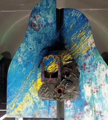 У Київському метро презентували унікальний проєкт «АртБроня»
