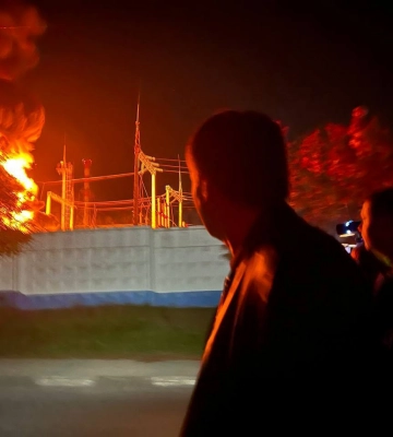 У Бєлгороді знову «бавовна»: частина міста без світла (фото, відео)