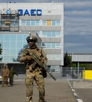 Украинские специалисты восстановили резервное питание Запорожской АЭС