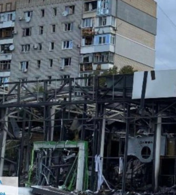 Уночі та вранці ворог обстрілював Запоріжжя ракетами С-300 та дронами-камікадзе