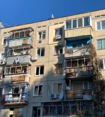 Кількість поранених унаслідок обстрілу Нікополя зросла