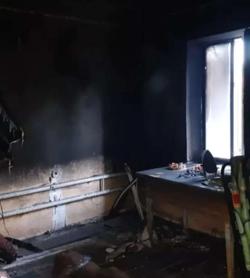У Кривому Розі на пожежі згоріла людина