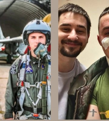 Стало відомо ім&#039;я льотчика, який збив 2 ракети і 5 шахедів у небі Вінниці