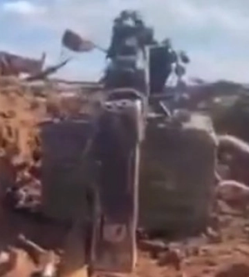Міноборони показало відео з позицій українських захисників під Бахмутом