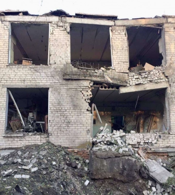 Рашисти ракетними ударами зруйнували дві школи у Запорізькій області
