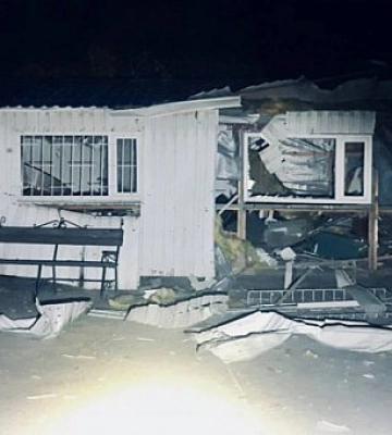 Ворог випустив вночі по Нікополю понад 40 снарядів