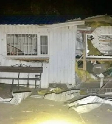 Оккупанты опять били из &quot;Градов&quot; по Никополю: фото