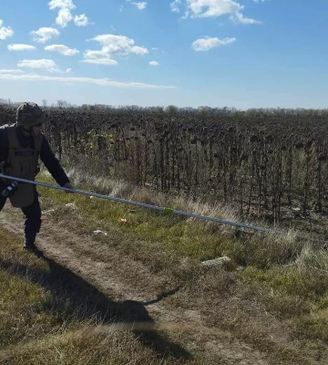 У Криворізькому районі піротехніки знешкодили 31 одиницю сучасних протипіхотних мін