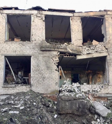 Рашисти ракетними ударами зруйнували дві школи у Запорізькій області