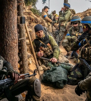 Карта боевых действий в Украине 7 октября