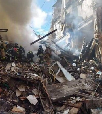 Внаслідок вчорашніх ракетних ударів по Запоріжжю загинуло 11 людей, – ДСНС