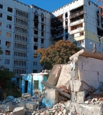 Ни одного уцелевшего дома и почти нет людей: жуткие фото Северной Салтовки в Харькове