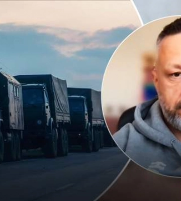 Россияне перевезли через Мариуполь большую колонну техники: Андрющенко рассказал, что в ней было