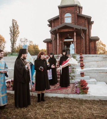 На Киевщине освятили новый храм УПЦ