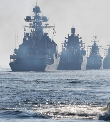 РФ тримає на бойовому чергуванні у Чорному та Середземному морях 21 корабель із ракетами