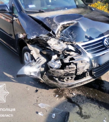 На Волині зіткнулися Renault та Volkswagen