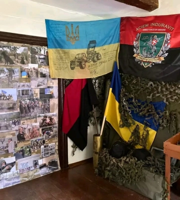 В урочищі Вовчак відкрили експозицію волинської бригади