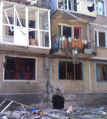 На Харківщині через обстріли загинула жінка, ще чотирьох людей поранено
