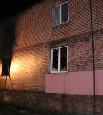 В Харьковском районе горела двухэтажка, один из жильцов погиб 