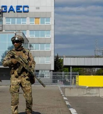 НА ЗАЕС через обстріл відключилась остання лінія зв’язку з енергомережею