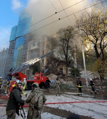 Війська РФ атакували Київ дронами-камікадзе