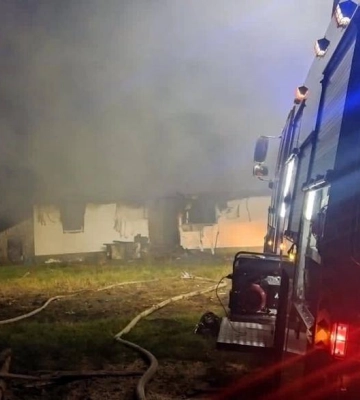 На Волині жінка під час куріння підпалила власний будинок