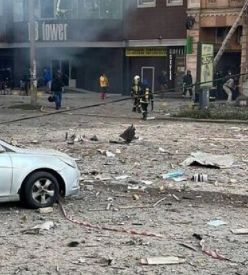 В результате атаки дронов на жилой дом в Киеве погибла женщина, 18 человек спасены, - Офис Генпрокурора. ФОТОрепортаж
