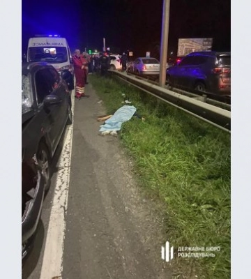 ДБР розслідує обставини смертельної ДТП поблизу Ужгорода за участю правоохоронця