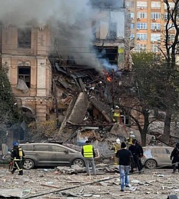 Государство-агрессор атаковало дронами инфраструктуру Киева, погибла женщина