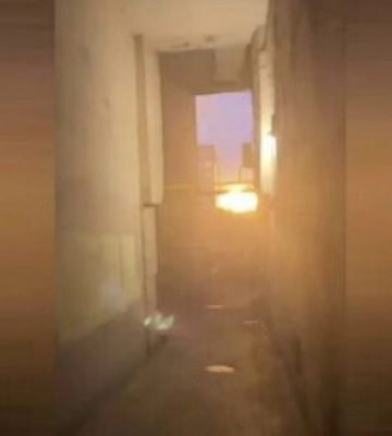 Вибух дрона-камікадзе у Києві. ВIДЕО